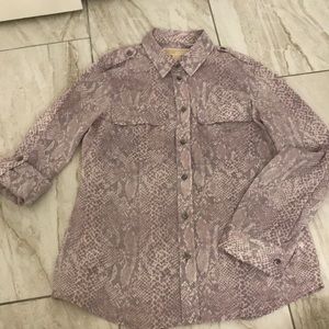 Michael Kors Buttoned Up T-shirts , size Small